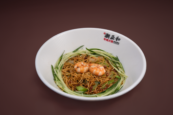 MỲ TRỘN SỐT TÔM 拌面